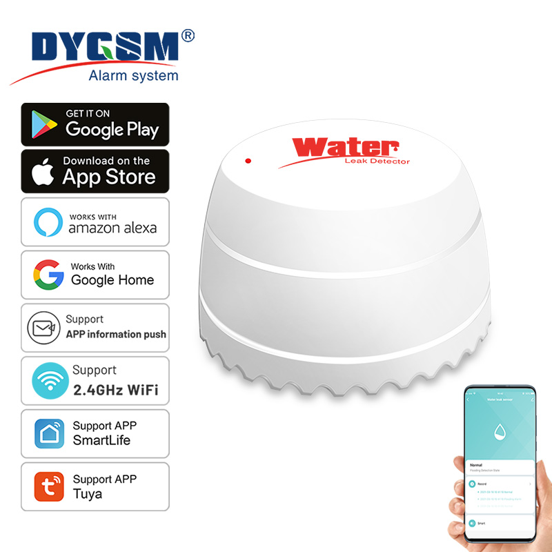 Home Assistant Tuya - Tuya WiFi Su Kaçak Dedektörü Sel