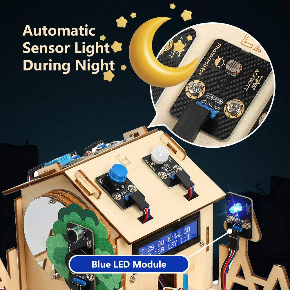 ACEBOTT Akıllı Ev STEM STEAM B - Smart Home Module Iot incelemesi ve fiyatı