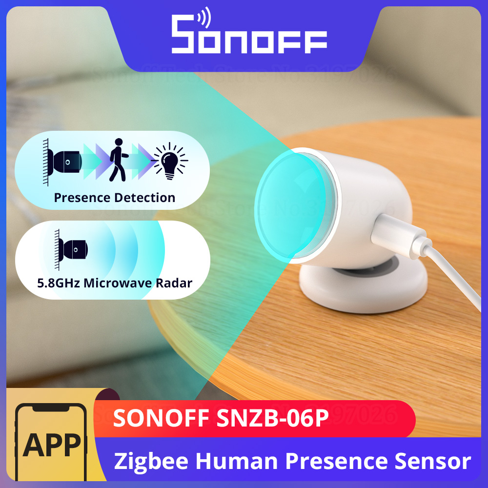 SONOFF SNZB-06P Zigbee İnsan V - Sonoff Mini R4 incelemesi ve fiyatı