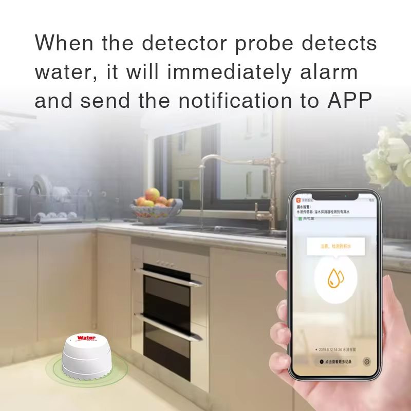 Tuya WiFi Su Kaçak Dedektörü S - Home Assistant Tuya incelemesi ve fiyatı