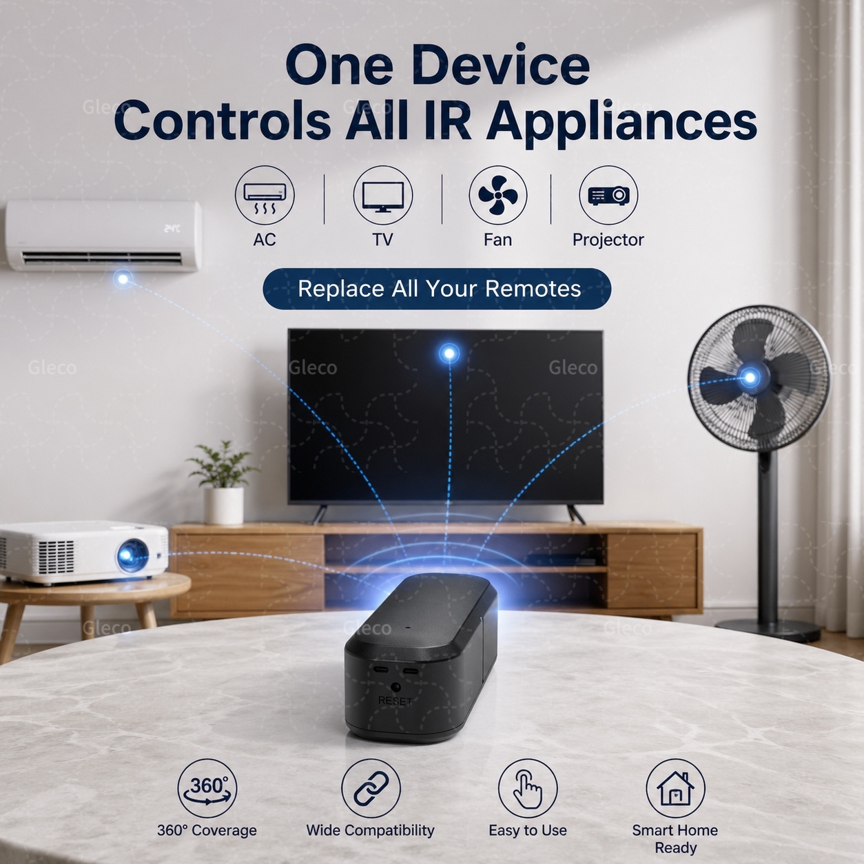 Zigbee Akıllı IR Uzaktan Kuman - Home Assistant Tuya incelemesi ve fiyatı