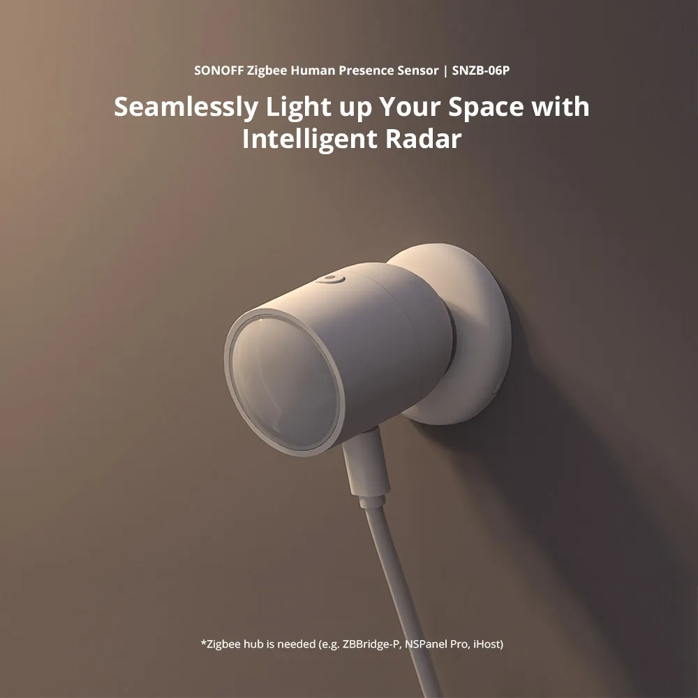 SONOFF SNZB 06P Zigbee İnsan V - Sonoff Mini R4 incelemesi ve fiyatı