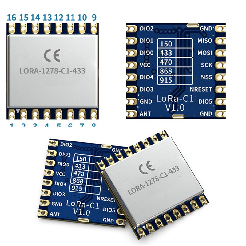 Lora1278-C1 433Mhz Kablosuz RF - Smart Home Module Iot incelemesi ve fiyatı
