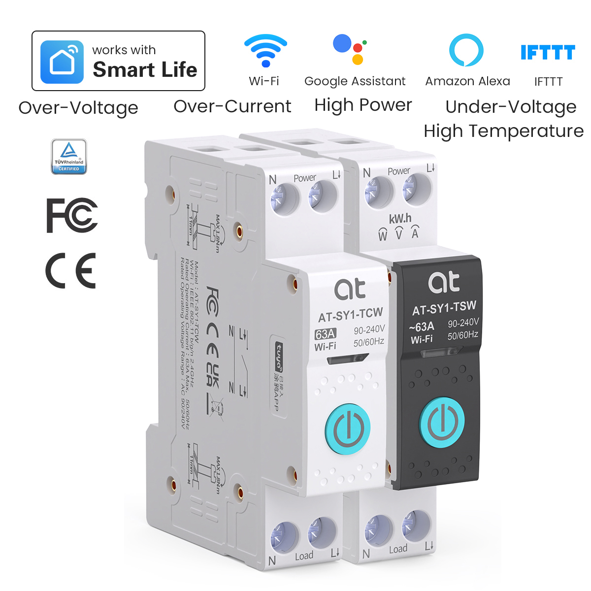 Tuya WiFi Akıllı Şalter 1P+N 6 - Smart Relay Tuya incelemesi ve fiyatı